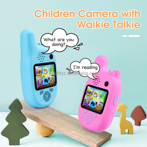 Kids Camera & Walkie Talkie 2G 20MP Dual Lens 2-in-1 Toy with CMOS Sensor MicroSD Fixed Focus Full HD Video Two-Way Calling - Product Image 3