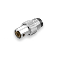 CE RoHS haute qualité usine en gros plaqué or moulage connecteur 5pin M8 B code blindé connecteur à souder tasse IP67 fil
