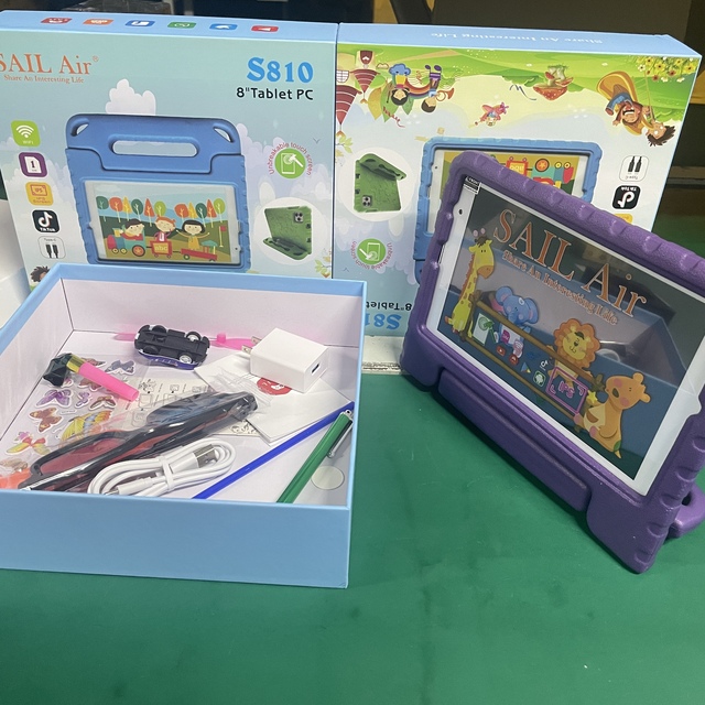 8 Inch Educational MTK Android 10 Kids Tablet PC with SIM Calling 6GB RAM Quad Core 1.5GHz Processor Shockproof Design