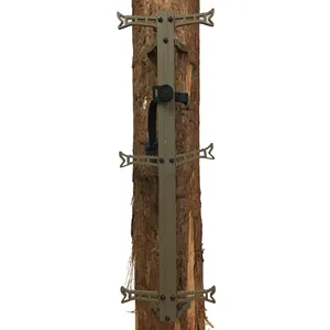 Bâtons d'escalade Treestand Échelle de bâton d'escalade pour supports d'arbres Équipement d'escalade pour la chasse au cerf (1-Pack/3-Pack)
