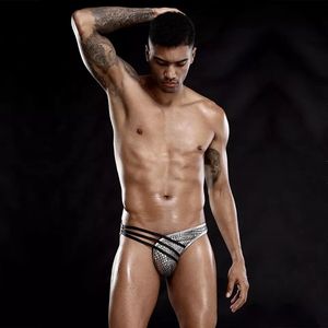 Venta al por mayor bolsa de lujo Boxer <span class=keywords><strong>Gay</strong></span> Boy <span class=keywords><strong>Old</strong></span> Men Sex Lingerie OEM Male Ultra-Low Briefs Sexy ropa interior para hombres - Product Image 3