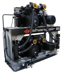 Промышленный электрический поршневой воздушный компрессор 83SH 40 бар для выдува ПЭТ-бутылок - Product Image 3