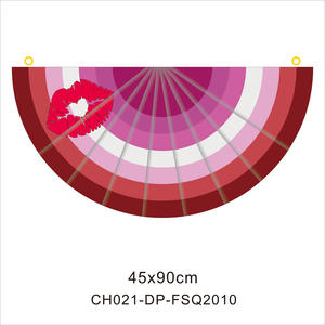 Ready to Ship 3X5FT Progress Pride Rainbow LGBTQ Flag Pennant Style with Fiberglass Flagpole Gay Flag - Product Image 5