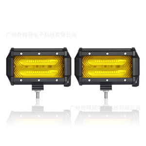 ไฟทำงาน LED ขนาด 5 นิ้ว 72W สำหรับรถออฟโรด รถจักรยานยนต์ ไฟสปอตไลท์ พร้อมสวิตช์ควบคุม แหล่งจ่ายไฟ DC - Product Image 1