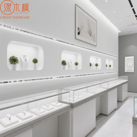 Bijouterie exquise Design personnalisé Vitrines insulaires haut de gamme Personnalisation de la vitrine prête pour le centre commercial