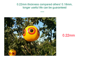 農作物損失防止のためのプロ仕様の密閉型エコフレンドリー使い捨て鳥よけ風船販売 - Product Image 5