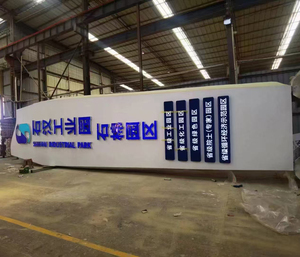 Hình dạng tùy chỉnh quảng cáo thời tiết kháng <span class=keywords><strong>wayfinding</strong></span> LED <span class=keywords><strong>pylon</strong></span> thép không gỉ thư mục dấu hiệu cho bãi đậu xe - Product Image 4