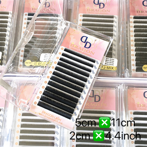 Rồng Dưới Lông Mi 5-6-7-8mm Mix J Curl Mới Dễ Dàng Quạt Lash Mở Rộng 0.07 Nhãn Hiệu Riêng Hải Quan Mềm Lông Mi Mở Rộng - Product Image 4