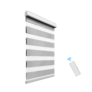 Rèm Ngựa Vằn Điện Polyester Tùy Chỉnh Rèm Ngựa Vằn Tự Động Thủ Công - Product Image 1