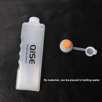 Bouteille d'eau sport portable 300 ml pour la course à pied et le marathon, modèle K012, écologique, à compression