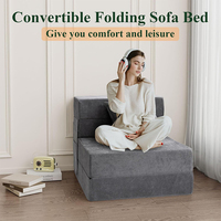 Sofá plegable de espuma personalizado OEM/ODM al por mayor de fábrica TenderPlayful, sofá comprimido para sala de estar