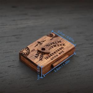 Miniatures décoratives parlantes <span class=keywords><strong>en</strong></span> <span class=keywords><strong>bois</strong></span>, style <span class=keywords><strong>Ouija</strong></span>, avec planchettes, centre de table rétro - Product Image 3