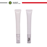 Tubes cosmétiques en plastique personnalisés de 10 ml/15 ml/20 ml pour crème pour les yeux et emballage de lotion avec surface sérigraphiée