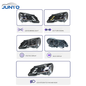 ไฟหน้า LED รุ่นอัพเกรด Junyo สำหรับรถยนต์ E Class W212 พร้อมเลนส์ไฟวิ่งกลางวันและไฟหน้าที่ให้แสงสว่างสูง - Product Image 4