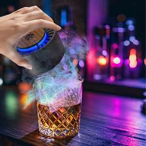 Máquina para Ahumar Whisky, Set de Coctelería, Generador de Humo, Ahumador de Alimentos Recargable - Product Image 4