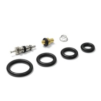 Kit de probador de compresión de motor de gasolina, probador de compresión de cilindro de motor de 300 Psi, manómetro con M10 M12 M14 M16 M18