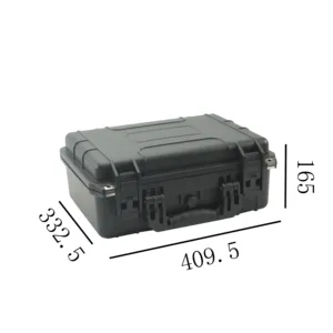 폼 하드 양면 카메라 케이스가있는 방수 하드 케이스 여행용 자동차 도구 장비 용 플라스틱 야외 전술 안전 도구 상자