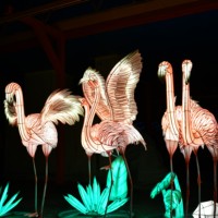Linterna Tradicional China para Escenarios Festivos, Iluminación Exterior, Instalaciones de Linternas, Precio de Fábrica