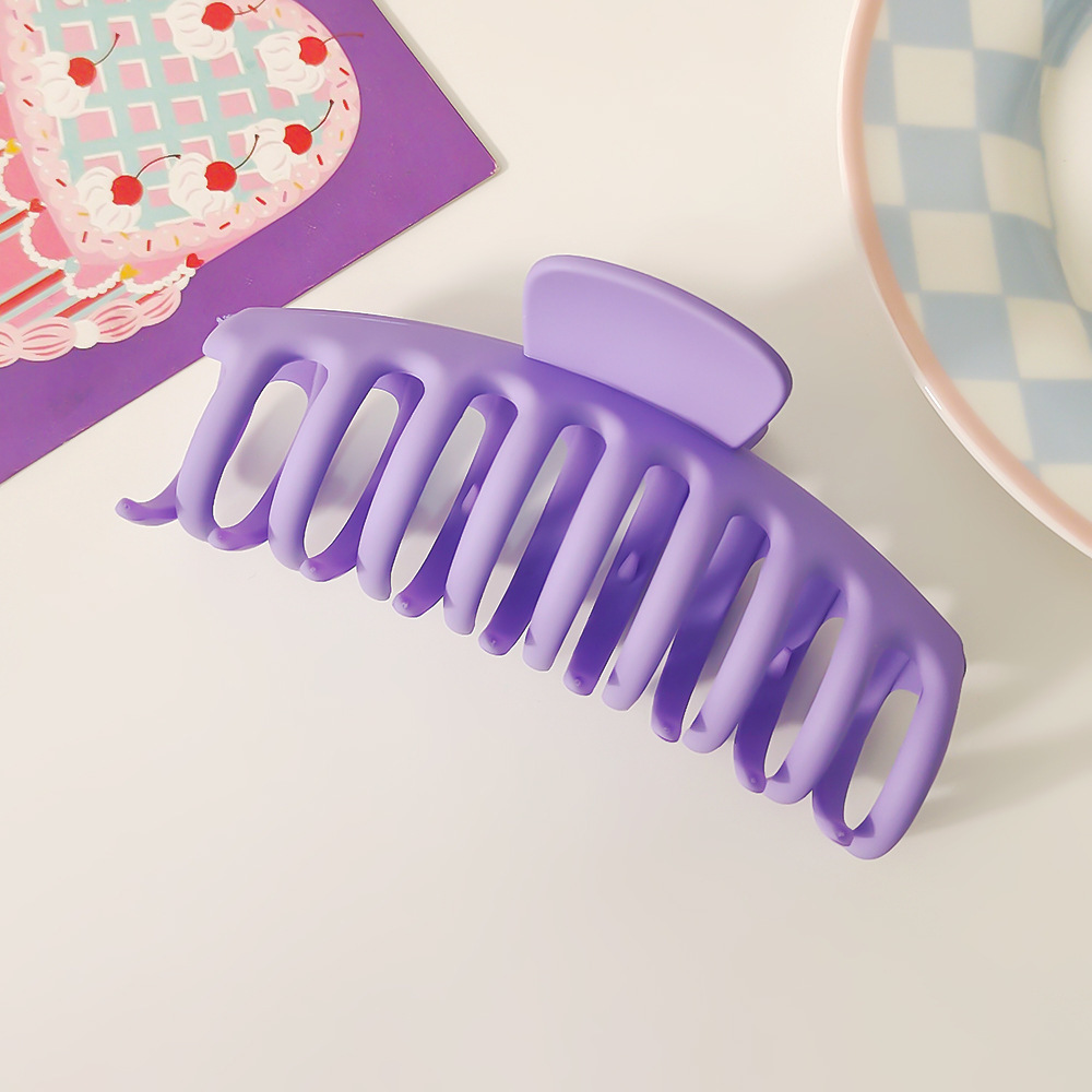 Purple keel clip