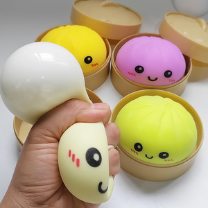 CS dumpling squishy glitter mystery squishy dumpling toy <b>blind</b> 1 piece large squishy dumplings - Product Image 2