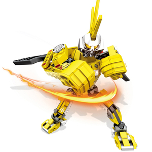 WOMA TOYS Marchio Proprio <span class=keywords><strong>Robot</strong></span> da Combattimento 4 in 1 Ultimate Fist Trasformabile Mattoncini da Costruzione Fai-da-Te per Bambini <span class=keywords><strong>Giocattolo</strong></span> <span class=keywords><strong>Robot</strong></span> - Product Image 3