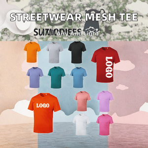 เสื้อยืดครอปทรงบ็อกซี่แขนสั้นผ้าถักเนื้อนิ่มพิมพ์ลายดิจิทัลสำหรับผู้ชาย ออกแบบได้ตามต้องการ - Product Image 2