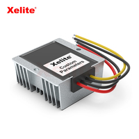Convertidor de Corriente Continua para Luces LED de Coche, de 12V 24V 36V 48V a 5V 12V 13.8V 24V 36V 48V, 1-40 Amperios, Impermeable IP68, Convertidor Elevador/Reductor
