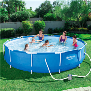 <span class=keywords><strong>Piscine</strong></span> extérieure <span class=keywords><strong>hors</strong></span> <span class=keywords><strong>sol</strong></span> personnalisée avec <span class=keywords><strong>bâche</strong></span> en PVC et cadre en acier forme <span class=keywords><strong>ronde</strong></span> rectangulaire approvisionnement direct d'usine - Product Image 6