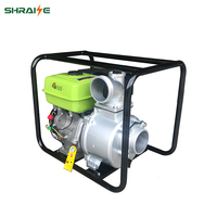 Pompe centrifuge portable auto-amorçante à essence 80KB-3G de 3 pouces à haut débit pour l'irrigation agricole et l'évacuation des eaux sur chantier