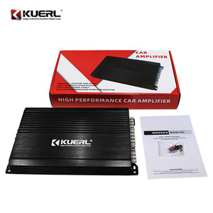 KUERL เครื่องขยายเสียงรถยนต์ 4 ช่อง 12V อลูมิเนียมอัลลอยด์อัพเกรดเสียงกำลังสูง - Product Image 1