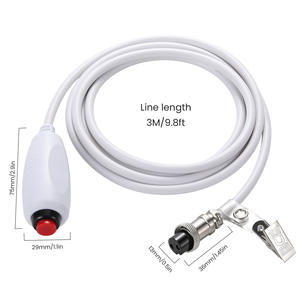Câble d'appel d'infirmière chaude système médical câble RCA bouton poussoir cordon Station cordon d'appel <span class=keywords><strong>de</strong></span> remplacement universel avec clip <span class=keywords><strong>de</strong></span> drap <span class=keywords><strong>de</strong></span> <span class=keywords><strong>lit</strong></span> <span class=keywords><strong>3m</strong></span> - Product Image 5