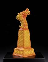 Statue de dragon en céramique artistique contemporaine personnalisable avec motif animal pour la décoration de la maison