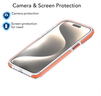Coque arrière magnétique en TPU PC pour iPhone 16 15 14, étui de téléphone antichoc en fibre de carbone magnétique avec béquille pour iPhone 17 Pro Max