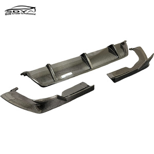 G06 X6 di alta qualità in fibra di carbonio MP stile diffusore posteriore per <span class=keywords><strong>BMW</strong></span> X6 G06 2019 + labbro del paraurti posteriore - Product Image 3