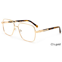 Gafas de Metal Modernas y a la Moda de FEROCE China, Monturas Ópticas de Vidrio, Nuevo Diseño