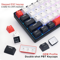 Keyboard Gaming Mekanik SKYLOONG GK61- QMK&VIA 1K NKRO Hot-Swappable, Dapat Dikustomisasi, LED RGB North Facing, Kabel, Stok Baru