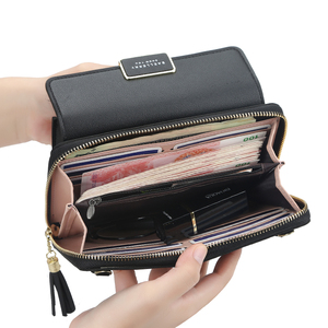 Baellerry 2019 Nuovo Stile Donne di Modo Del Raccoglitore Della Frizione Lunga Bifold Della Signora Sottile Della <span class=keywords><strong>Borsa</strong></span> DELL'UNITÀ di ELABORAZIONE del Supporto di Carta di Credito In Pelle Sacchetti di Spalla - Product Image 5
