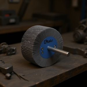 Disque abrasif à lamelles Ttake 60x20 mm, tige de 6 mm, en zircone pour le meulage des métaux - Product Image 3