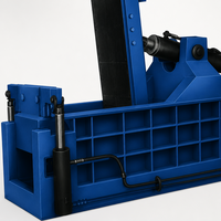 Presse à balles multifonctionnelle durable et facile à utiliser pour le recyclage des déchets plastiques et des rebuts de plastique, à prix abordable, pour usine de traitement des déchets