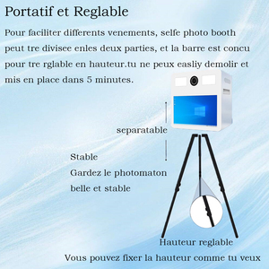 21.5 inch vuông máy ảnh DSLR hộp ảnh Ánh sáng nhà máy trực tiếp xách tay Selfie gian hàng máy thiết bị nhiếp ảnh tương thích SLR - Product Image 5