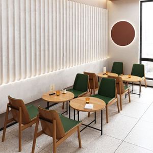 Commercial Furniture Restaurant Cafe Restaurant Furniture Set Booth Seat Modern Chair Classic Style Furniture Coffee Shop Chair - Product Image 2