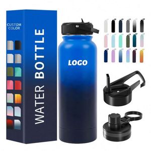 304 Stainless Steel Straight Insulated Stainless Steel Bottles Sealed Leak-Proof for Daily Travel - Product Image 2
