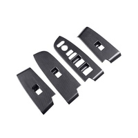 Ensemble complet d'accessoires de voiture en Fiber de carbone, bouton de commande de commutateur de lève-vitre pour Honda VEZEL/HRV 2022, accessoires intérieurs