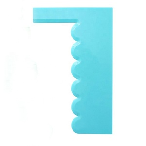 8 phong cách nhựa bánh kem <span class=keywords><strong>scraper</strong></span> fondant bánh mô hình mô hình mượt mà <span class=keywords><strong>scraper</strong></span> <span class=keywords><strong>Baking</strong></span> công cụ - Product Image 6
