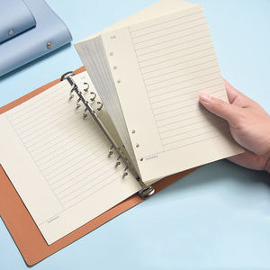 B5 A5 A6 Soft Leather Cover Diary Journal <b>2023</b> <b>Planner</b> <b>Weekly</b> Monthly Agenda Loose Leaf Binder Refillable Notebook for Gift - Product Image 3