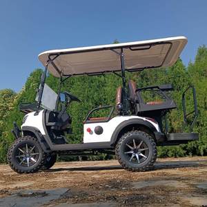 BETETEK Carro de Golf Eléctrico Panorámico de 4 Plazas para Villas, Resorts y Campos de Golf, para Carreteras No Públicas - Product Image 4