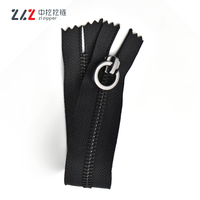 Accessoires de vêtements fermeture éclair en métal pour sac à vêtements fermeture éclair en métal à extrémité fermée