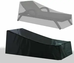 Capa resistente para cadeira de lazer, capa para cadeira de lazer ao ar livre de todo o tempo de desbotamento resistente pano oxford durável