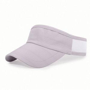 Wholesale Unisex Sun Visor Caps Summer Stretch Elastic Visor Hat Custom Visors Cap Golf Caps - Product Image 2