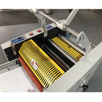 Machine de plastification de papier entièrement automatique 390E avec alimentation automatique Schneider, plastifieuse à chaud pour atelier d'impression, fourniture d'usine
